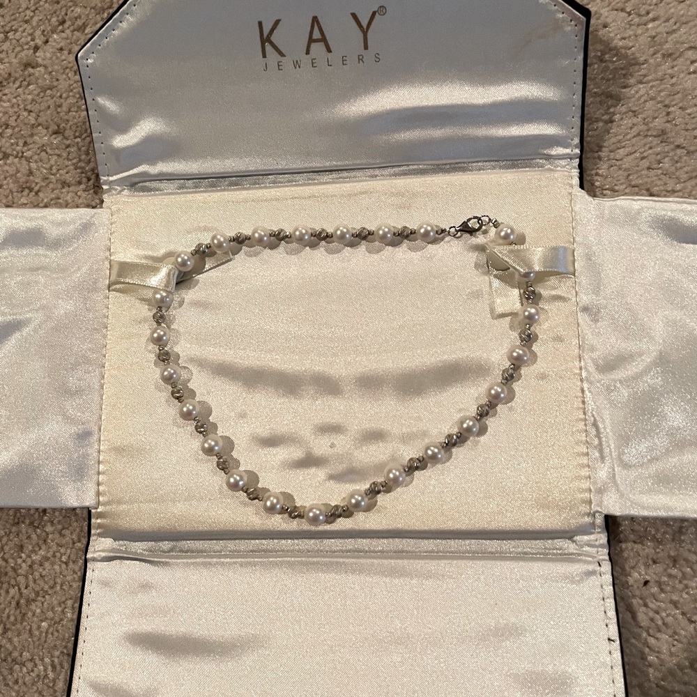 Real Kay jewelers pearl necklace
